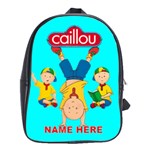 Caillou 100% Genuine Leather Backpack School Bag (Large) Clone
