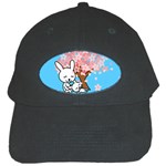 floral bunnies Black Cap