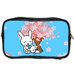 floral bunnies Toiletries Bag (Two Sides)