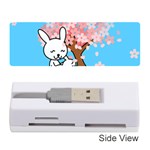 floral bunnies Memory Card Reader (Stick)