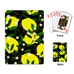 black lemons Playing Cards Single Design