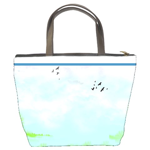Dream Big Bucket Bag from ArtsNow.com Back