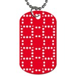 canadian maple leaves  Dog Tag (Two Sides)