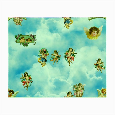 clouds angel cherubs  Small Glasses Cloth from ArtsNow.com Front