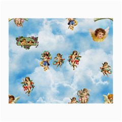 clouds angel cherubs  Small Glasses Cloth (2 Sides) from ArtsNow.com Back