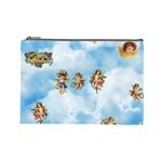clouds angel cherubs  Cosmetic Bag (Large)