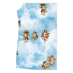 clouds angel cherubs  Women s Button Up Vest from ArtsNow.com Front Right