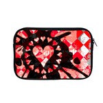 Love Heart Splatter Apple MacBook Pro 13  Zipper Case