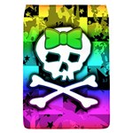 Rainbow Skull Removable Flap Cover (S)