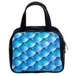 Mermaid Tail Blue Classic Handbag (Two Sides)