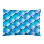 Mermaid Tail Blue Pillow Case (Two Sides)