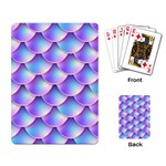 Mermaid Tail Purple Playing Cards Single Design (Rectangle)