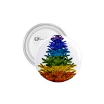 rainbow christmas tree 1.75  Button