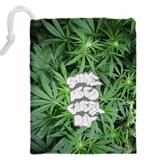 Smoke Weed Every Day Drawstring Pouch (4XL) from ArtsNow.com Back