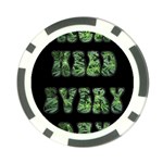 Smoke Weed Every Day c Poker Chip Card Guard (10 pack)