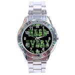 Smoke Weed Every Day c Stainless Steel Analogue Watch