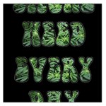 Smoke Weed Every Day c Large Satin Scarf (Square)