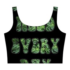 Smoke Weed Every Day c Midi Sleeveless Dress from ArtsNow.com Top Front