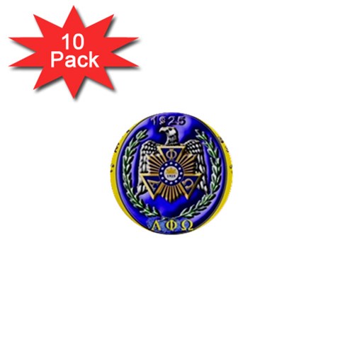 aphi que apo 1  Mini Button (10 pack)  from ArtsNow.com Front
