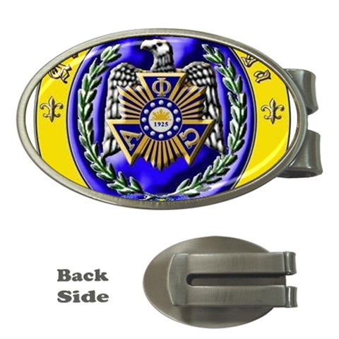 aphi que apo Money Clip (Oval) from ArtsNow.com Front