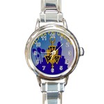 a phi que Round Italian Charm Watch