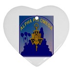 a phi que Ornament (Heart)