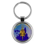 a phi que Key Chain (Round)