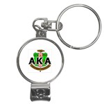Sorority Alpha Kappa AlphaCrst100 Nail Clippers Key Chain