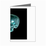 skull graphic Mini Greeting Cards (Pkg of 8)
