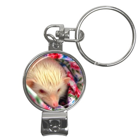 Albino HH Nail Clippers Key Chain from ArtsNow.com Front