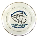 Vancouver s Only Cup Porcelain Plate