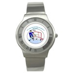 Pissed Off Puck Gods Stainless Steel Watch