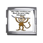 Rally Monkey Mega Link Italian Charm (18mm)