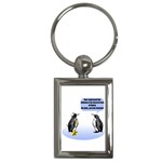 Penguins!! Key Chain (Rectangle)