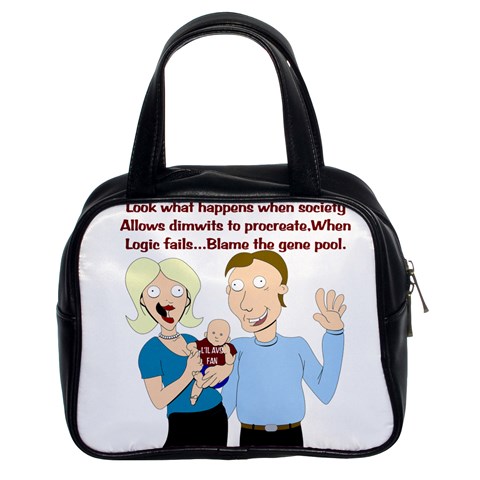 Lil Avs Fan Classic Handbag (Two Sides) from ArtsNow.com Front