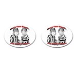 Wash Your Hands Cufflinks (Oval)