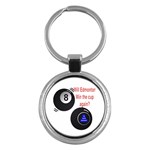 Edmonton s Cup Chances Key Chain (Round)