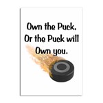 Own The Puck Sticker A4 (100 pack)