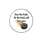 Own The Puck Hat Clip Ball Marker