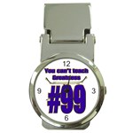You Can t Teach Greatness Money Clip Watch