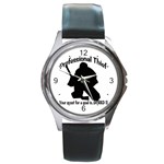 Professional Theif Round Metal Watch