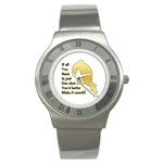 One Shot!! Stainless Steel Watch