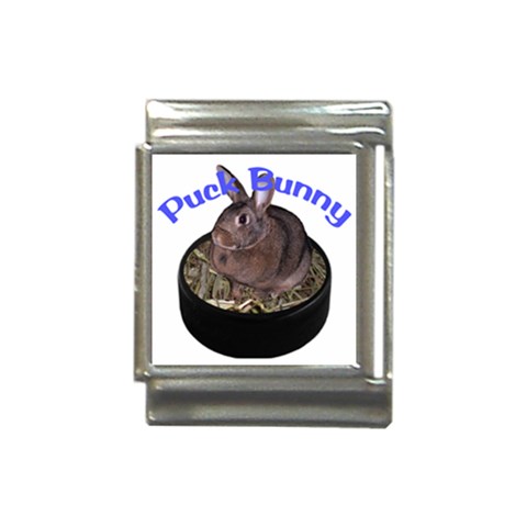 Puck Bunny 1 Italian Charm (13mm) from ArtsNow.com Front
