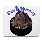 Puck Bunny 1 Large Mousepad