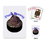 Puck Bunny 1 Playing Cards Single Design