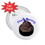 Puck Bunny 1 2.25  Button (100 pack)