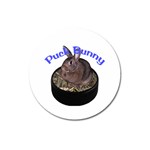 Puck Bunny 1 Magnet 3  (Round)