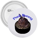 Puck Bunny 1 3  Button