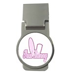 Puck Bunny 2 Money Clip (Round)