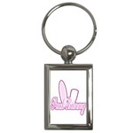 Puck Bunny 2 Key Chain (Rectangle)